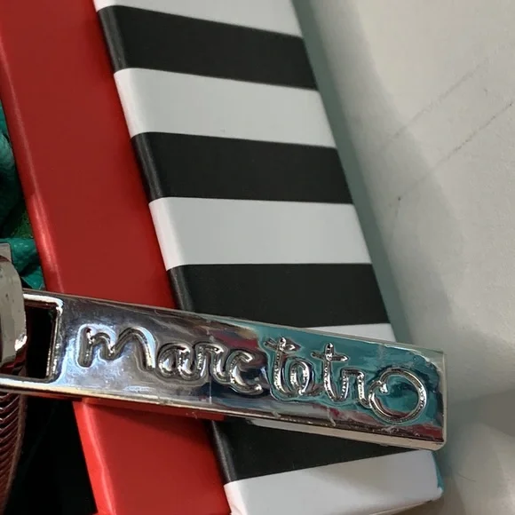 Marc Tetro Boston Terrier Turquoise Crossbody Phone Wallet. NWT in box - Picture 7 of 10